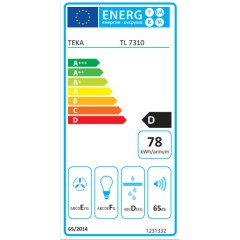 Teka TL 7310 Συρόμενος Απορροφητήρας 70cm Inox Teka TL 7310 Συρόμενος Απορροφητήρας 70cm Inox